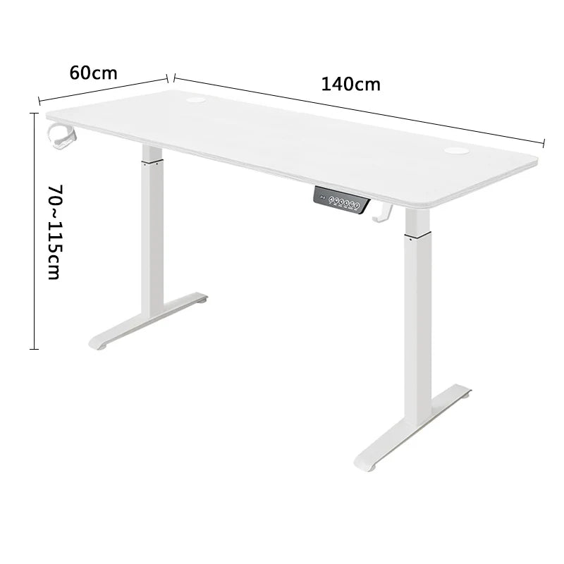 Height-Adjustable Smart Motion Standing Desk for Office Use