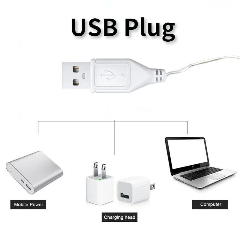 USB Rechargeable Touch Lamp with 3 Dimmable Levels