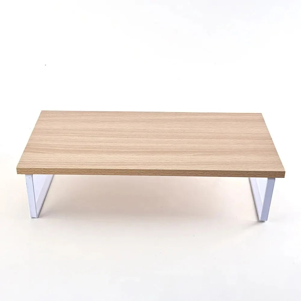 Elevated Monitor Base Creative Home Office Storage Rack