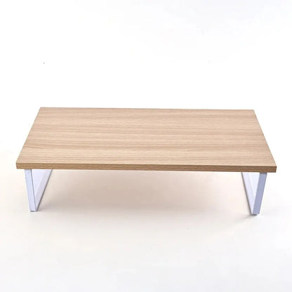 Elevated Monitor Base Creative Home Office Storage Rack