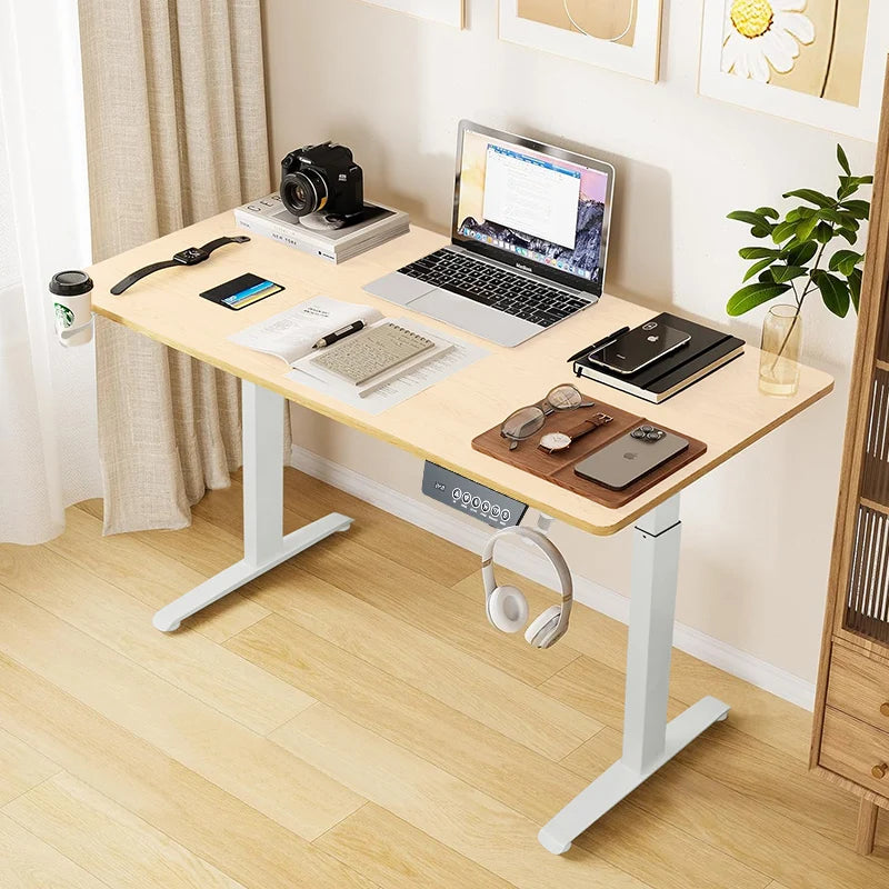 Height-Adjustable Smart Motion Standing Desk for Office Use