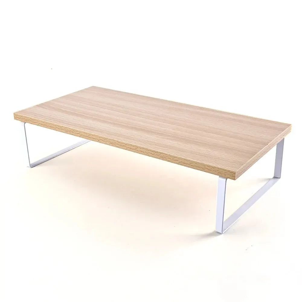 Elevated Monitor Base Creative Home Office Storage Rack