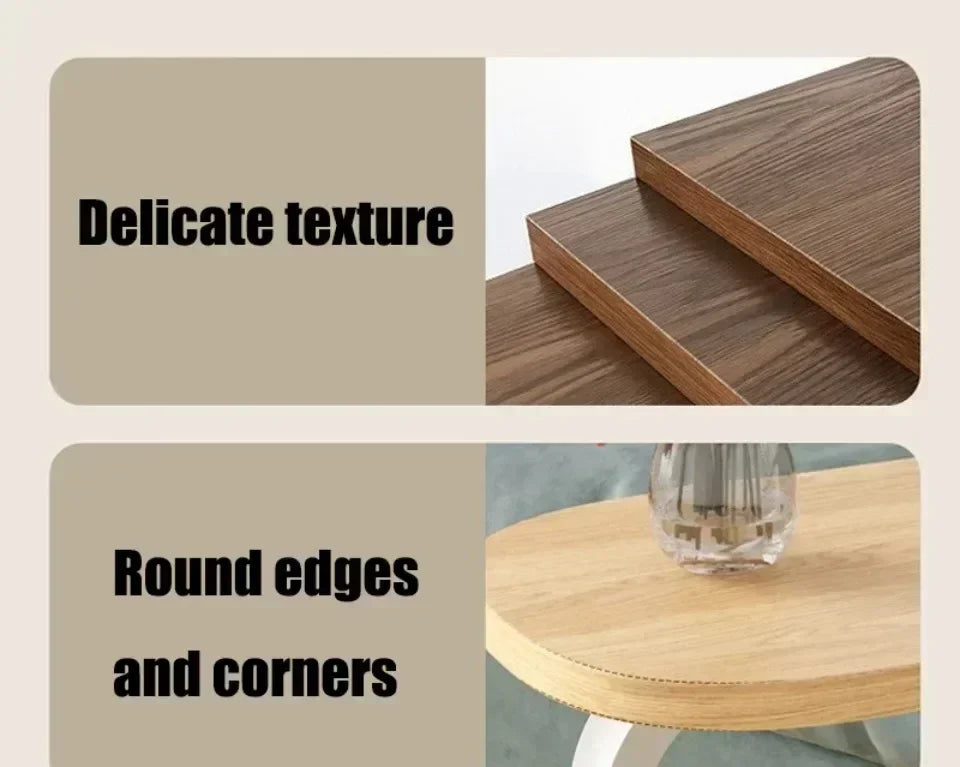 Modern Luxury C-Shaped Side Table Table