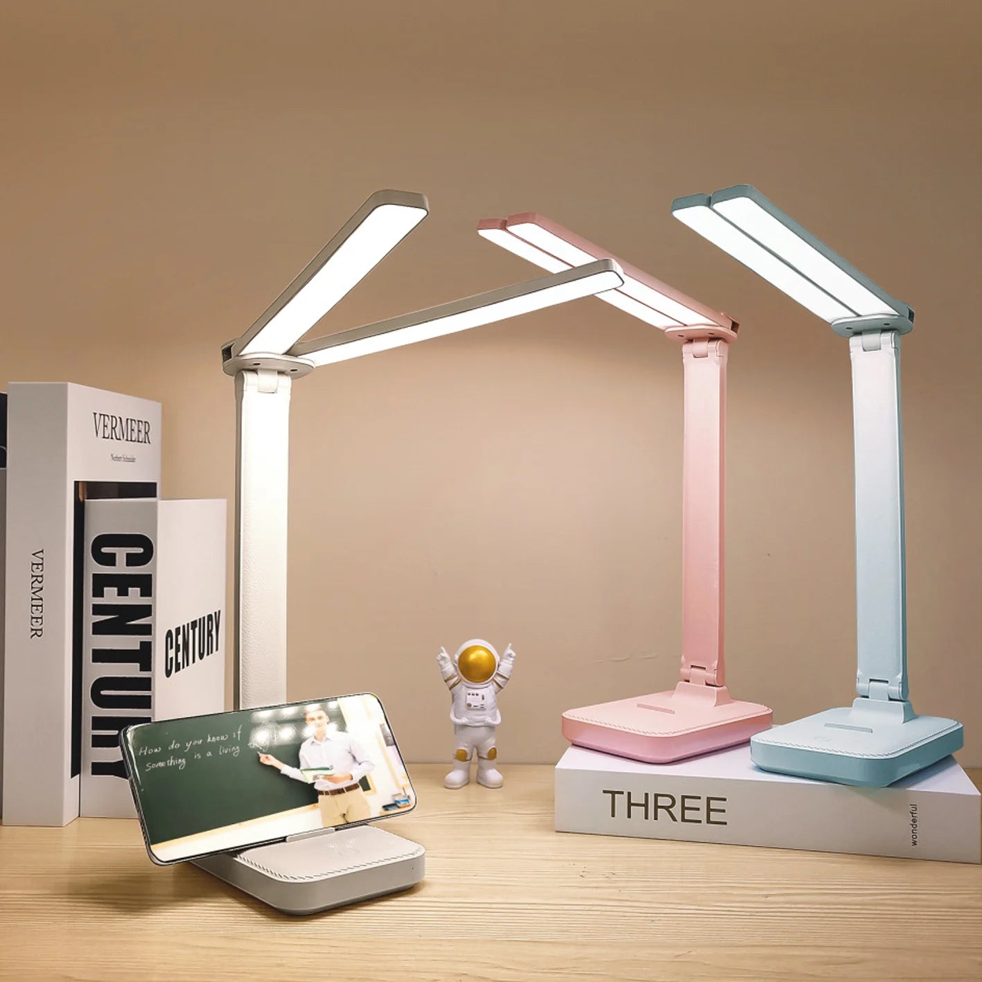 USB Rechargeable Touch Lamp with 3 Dimmable Levels