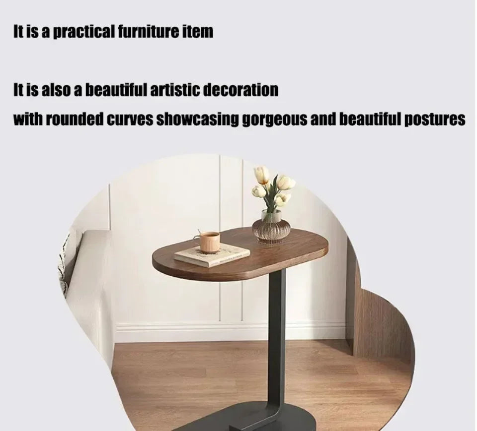 Modern Luxury C-Shaped Side Table Table