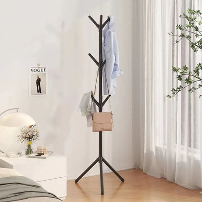 Vertical Tree Branch Clothes and Hats Rack for Home