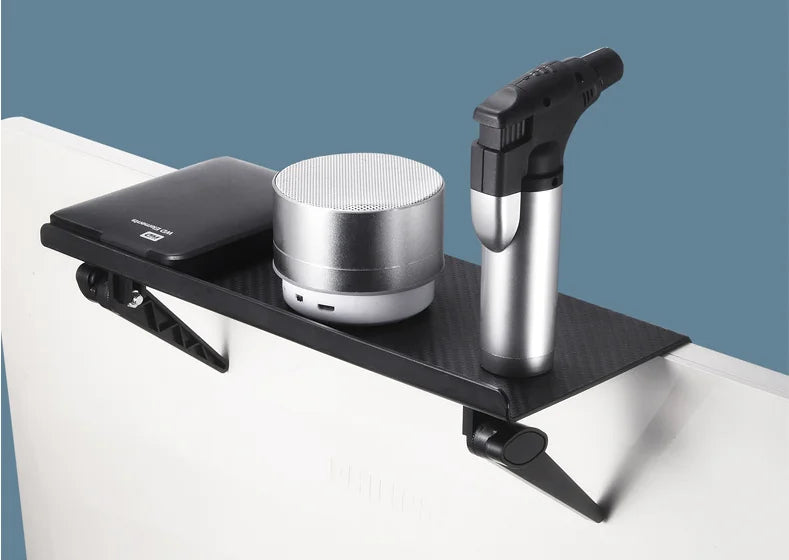 Adjustable Desktop Monitor Storage Rack and Media Organizer