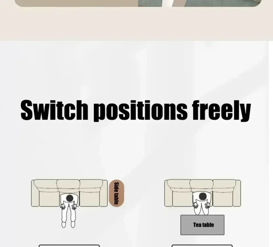 Modern Luxury C-Shaped Side Table Table