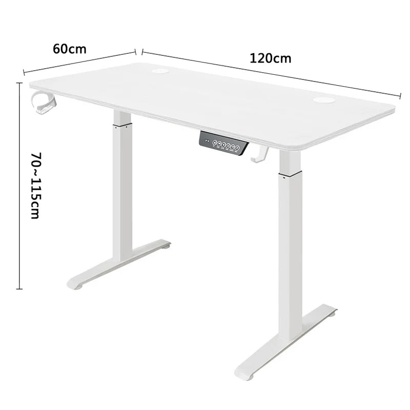 Height-Adjustable Smart Motion Standing Desk for Office Use