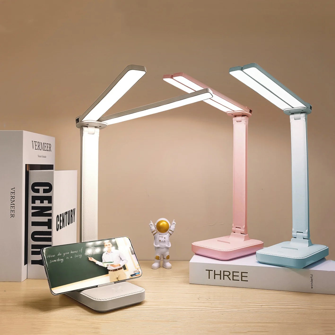 USB Rechargeable Touch Lamp with 3 Dimmable Levels