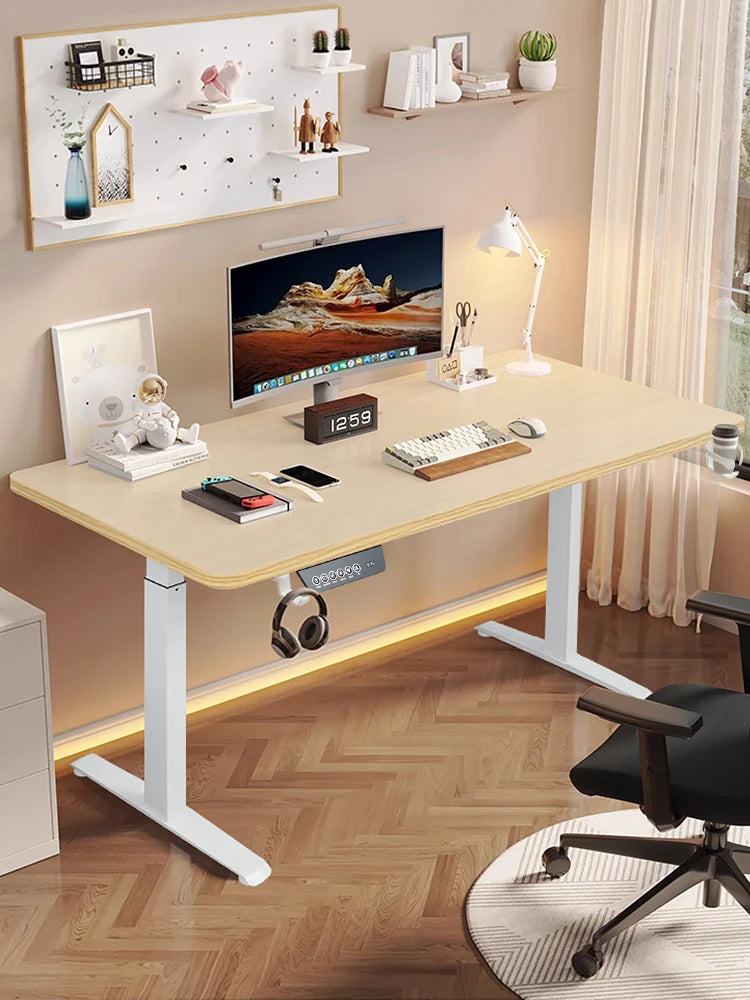 Height-Adjustable Smart Motion Standing Desk for Office Use