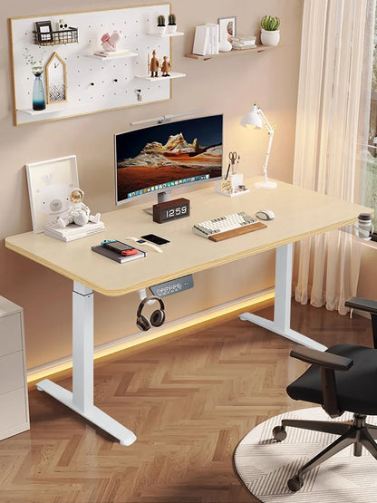 Height-Adjustable Smart Motion Standing Desk for Office Use