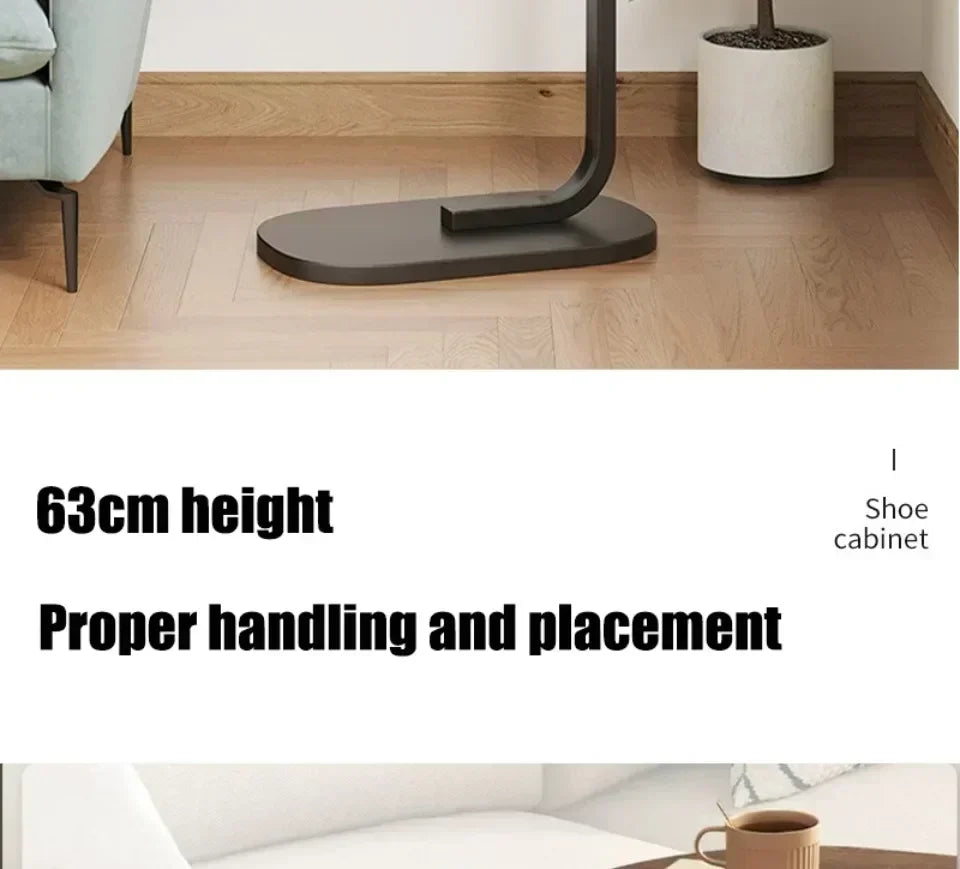 Modern Luxury C-Shaped Side Table Table